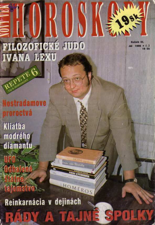 Foto z archívu blogera: Obálka z vydania júl 1998